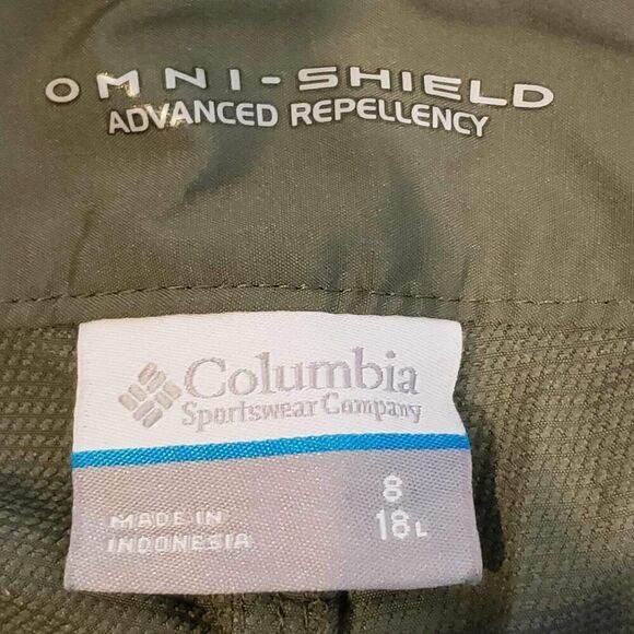 Columbia Pants Cargo Capri Women’s Size 8 Omni Shield W Kestrel Trail Stretch - Picture 7 of 11